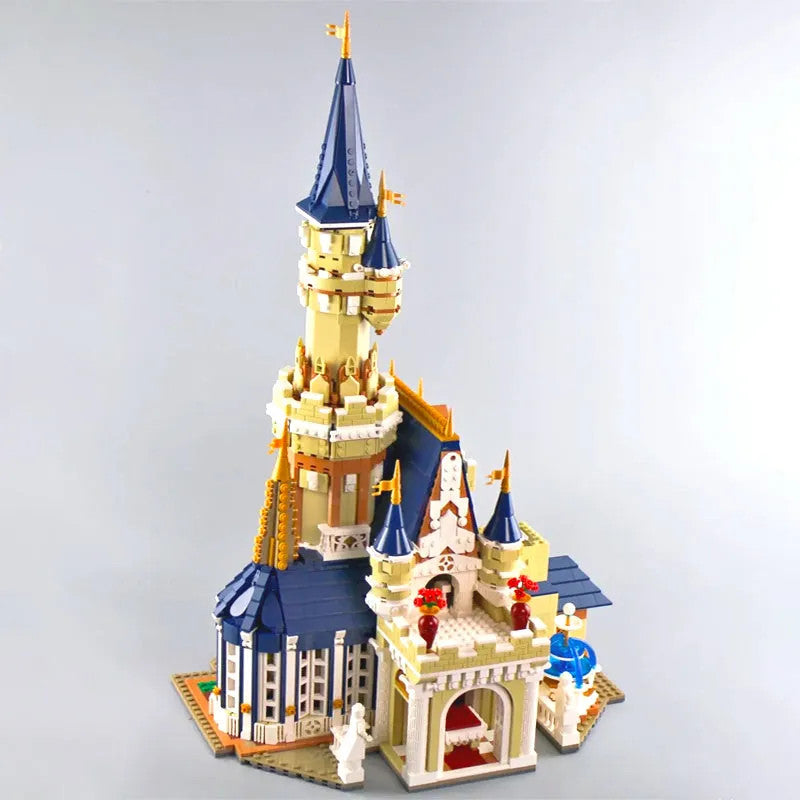MOC Creative Expert Girl Princess Paradise Castle Bricks Toy