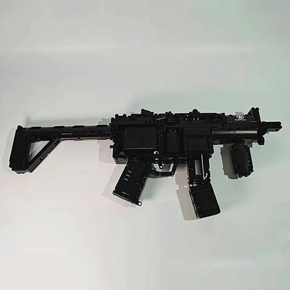 MOC 14001 Military Motorized MP5 SMG Gun Bricks Toy