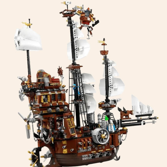 NEW MetalBeard's Sea Cow Pirate Ship Building Blocks Set 2741 pcs Adults MOC