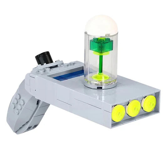 NEW 188PCS Rick and Morty Portal Gun Sci Fi Building Blocks Set