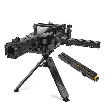 MOC Military Motorized Maxim Burst Gun Bricks Toys 14009