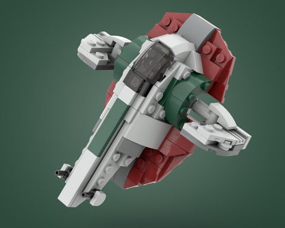 NEW Star Wars Micro Slave I with Stand Building Blocks Set
