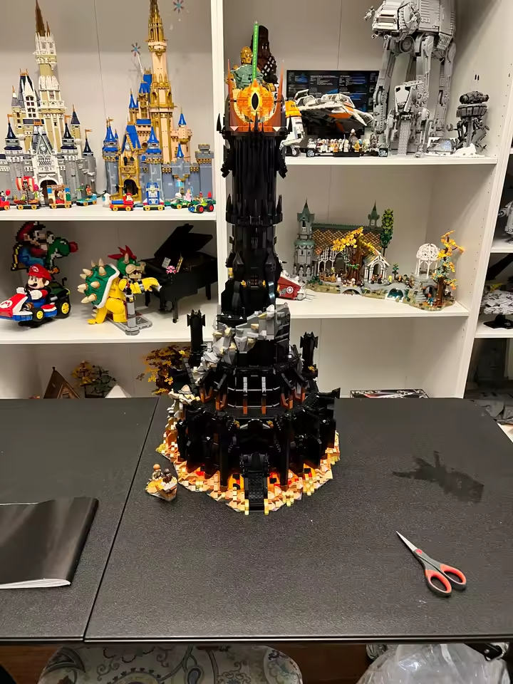 NEW 10333 Lord of the Rings Barad-dur Tower (5,471 PCS) Building Blocks Set