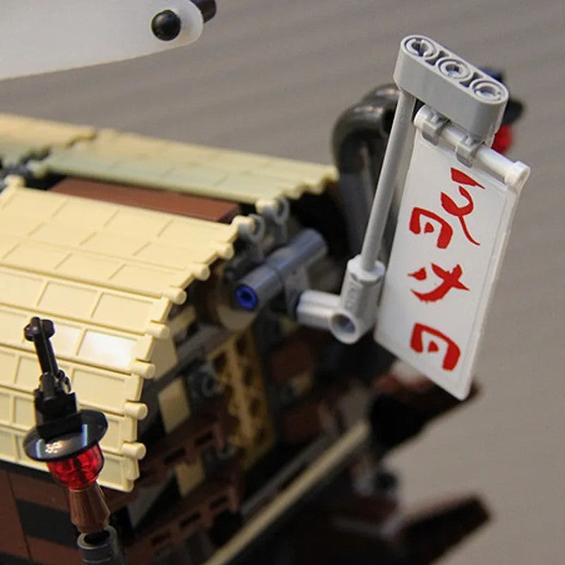 Movie Creative MOC Ninjago Destiny Bounty Ship Bricks Toy