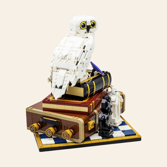 NEW 1571 PCS Harry Potter Owl Stone Collector Unbranded Building Blocks Set