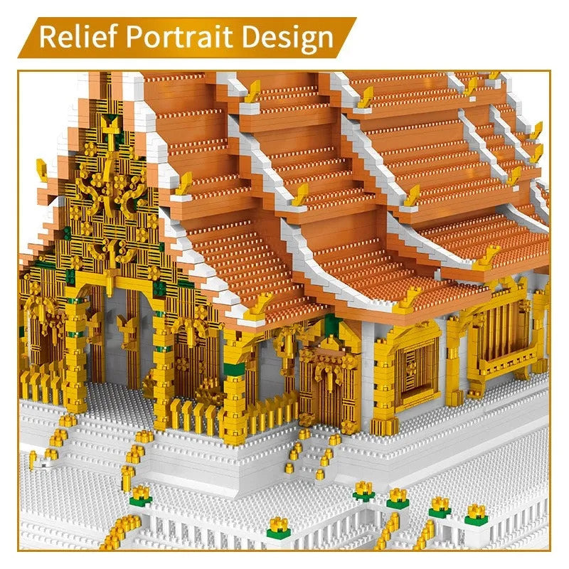 MOC Architecture Thailand Grand Palace Bricks Toys