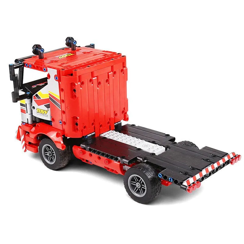 Tech MOC RC Motorized Transport Truck Bricks Toy 15003