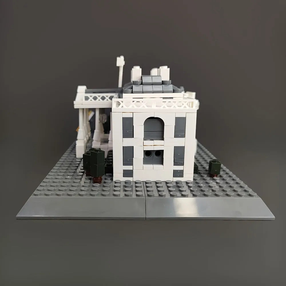 MOC Architecture 7018 White House Bricks Skyline Kids Toys