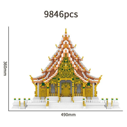 MOC Architecture Thailand Grand Palace Bricks Toys