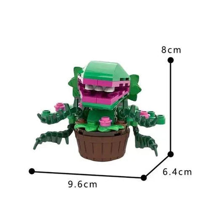 NEW Little Shop of Horrors Audrey II Monster Plant Building Blocks Set