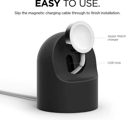 NEW Apple Watch Charger Dock Station With Cable Management Slit