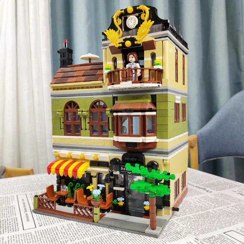 Creator Expert MOC City Chinese Restaurant Bricks Toys