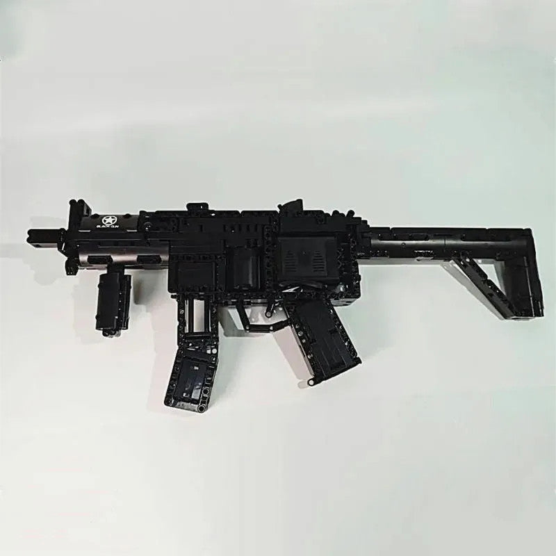 MOC 14001 Military Motorized MP5 SMG Gun Bricks Toy