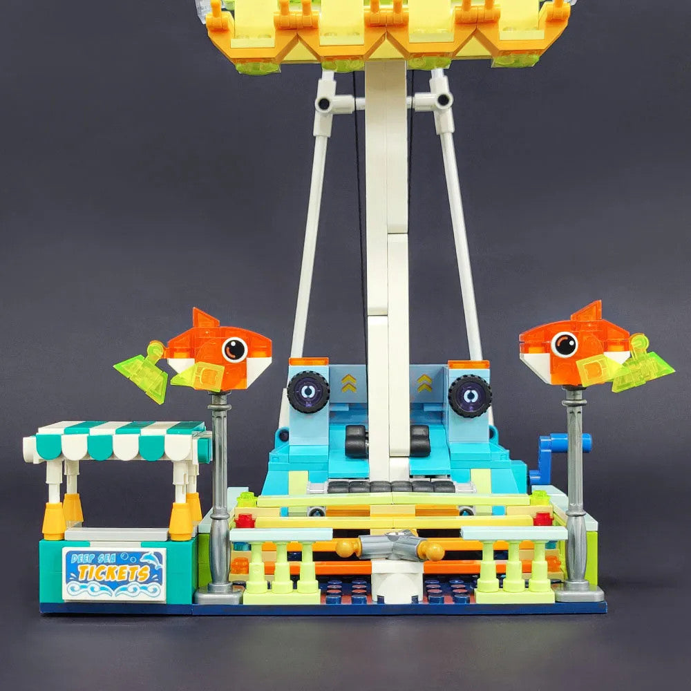 MOC Underwater Deep Sea Lift Bricks Toys 37403