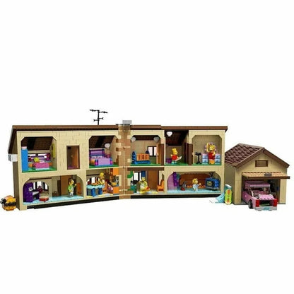 MOC Movie Creator The Simpsons House Bricks Toys