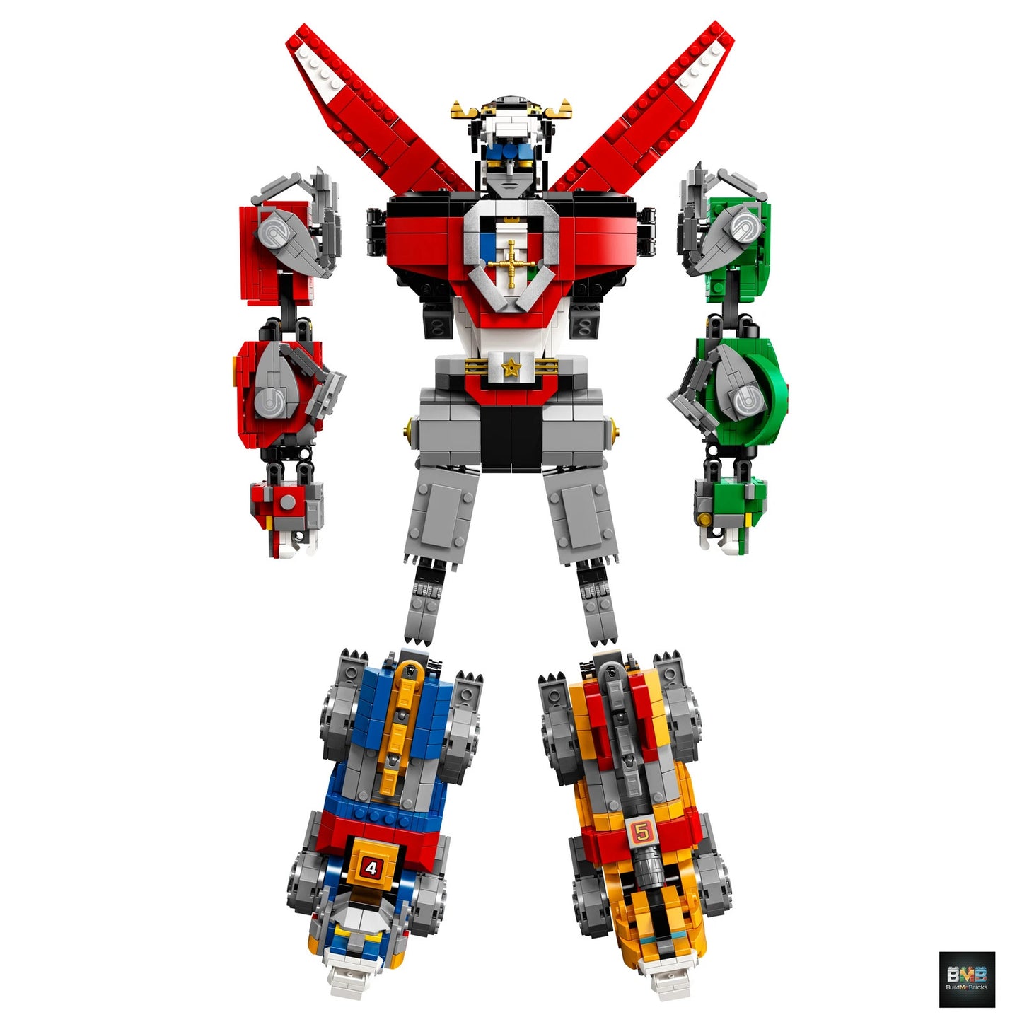 NEW 2321 PCS Voltron Action Figure Generic Building Block Set for Adults