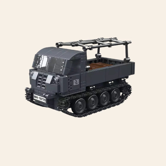 NEW RSO/01 Tractor Building Blocks Set Model Adults MOC WW2 German Army Vehicle