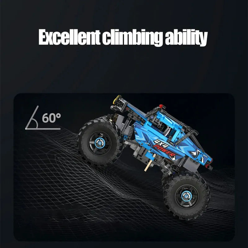 Tech RC MOC APP Off-Road Monster Buggy Bricks Toys