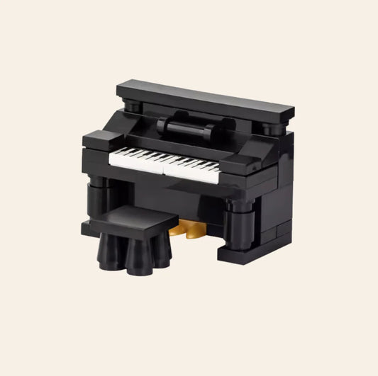 NEW Upright Piano Building Blocks Set Model Adults MOC Music Instrument Decor