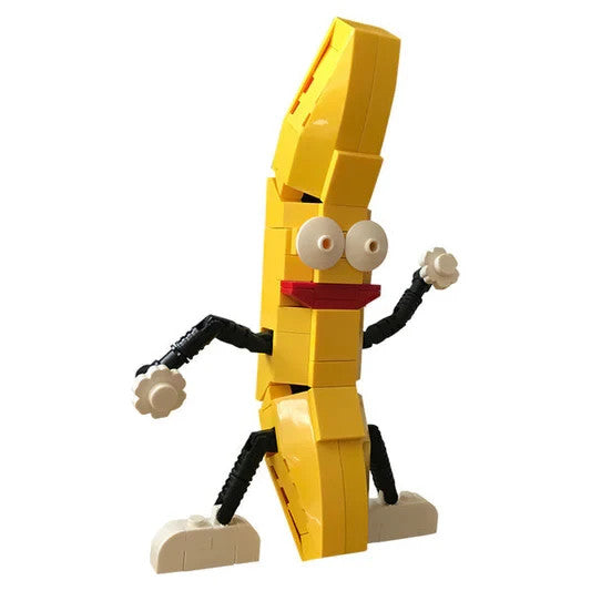 NEW Dancing Banana Character Display Building Blocks Set