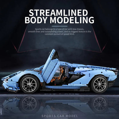 MOC 13056 APP RC Racing Car Lamborghini Hyper Bricks Toy