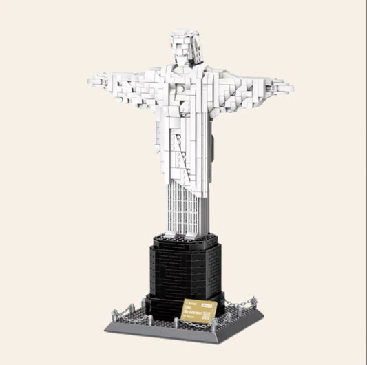 NEW Christ the Redeemer Rio Brazil Building Blocks Set Architecture Adults