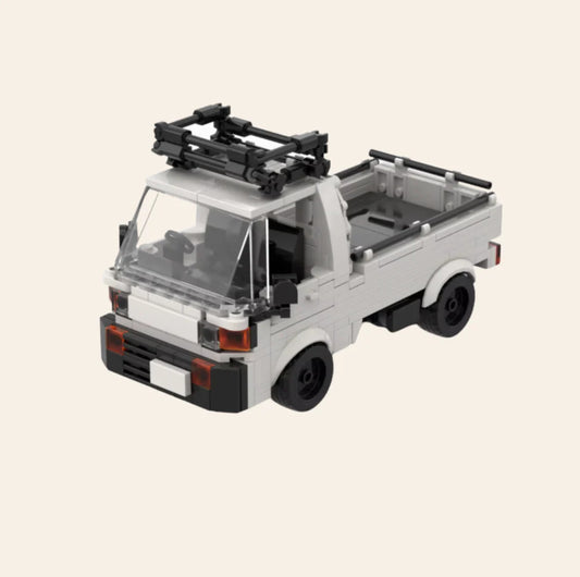 NEW ACTY Kei Truck Building Blocks Set Model Adults MOC Mini JDM Vehicle Retro