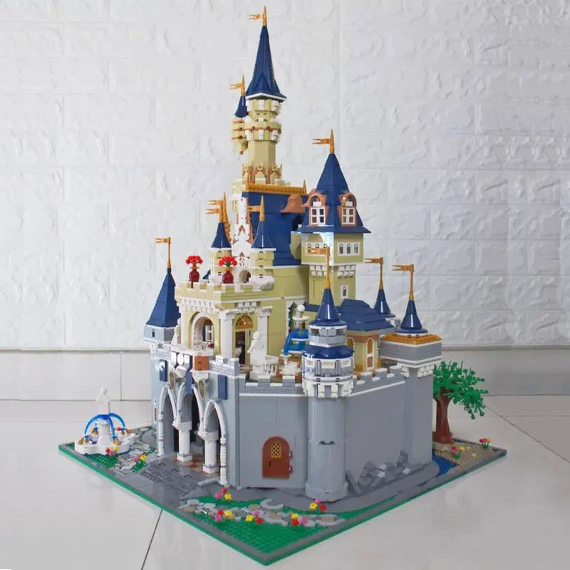 MOC Creative Expert Girl Princess Paradise Castle Bricks Toy