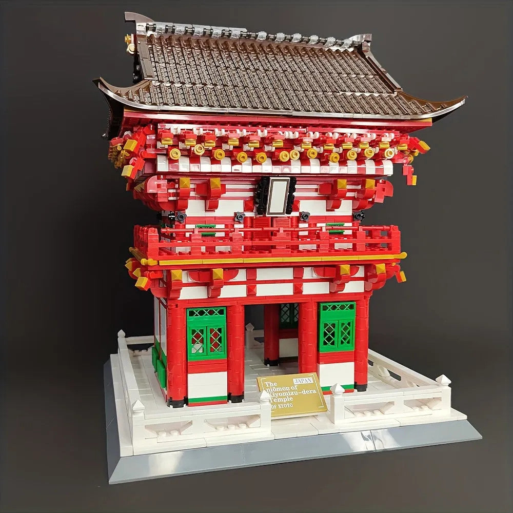 MOC Architecture Japanese City Temple Bricks Toys