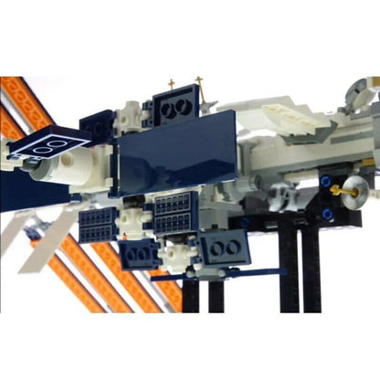 MOC Ideas International Space Station Bricks Toy 60004