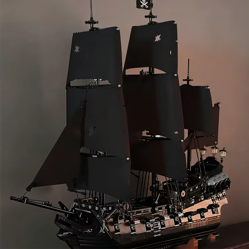 NEW 2025 2862 PCS Black Pearl Pirate Ship Unbranded Building Block Set