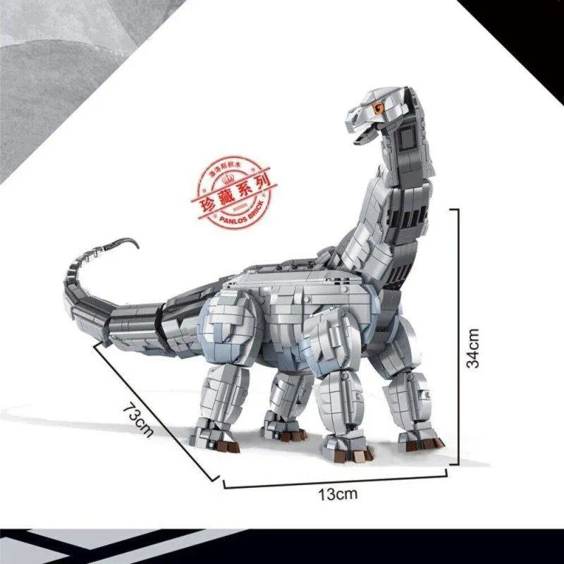 MOC Dinosaur World Brontosaurus Mech Bricks Toys 611006
