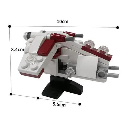 NEW 100PCS Star Wars Republic Gunship Micro Display Building Blocks Set
