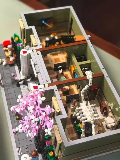 NEW 4014 NATURAL HISTORY MUSEUM BUILDING BLOCK SET WITH MINIFIGURES
