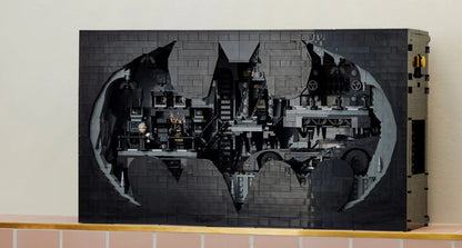 NEW 3981PCS Batman Batcave Shadow Box Building Block Set W/ FIGS
