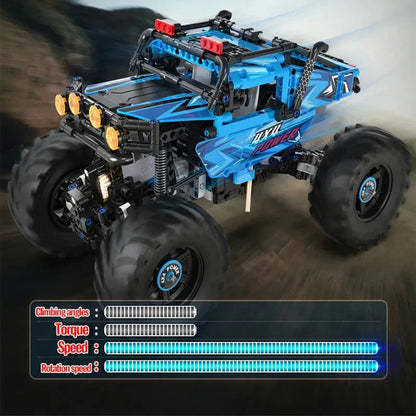 Tech RC MOC APP Off-Road Monster Buggy Bricks Toys