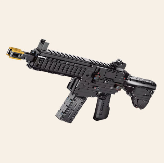 NEW Assault Rifle Building Blocks Set Model Adults MOC Gun Model Military Army
