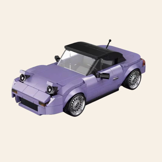 Purple Sports Car 4044