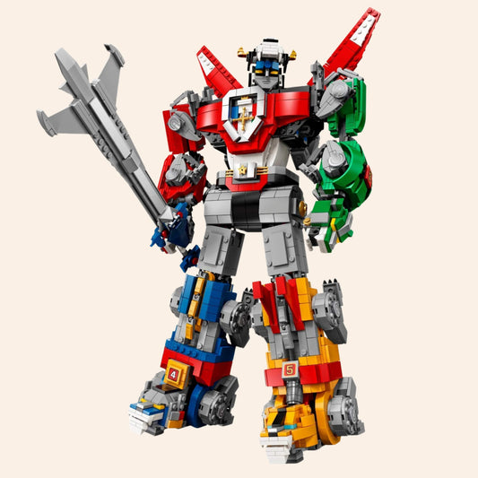 NEW 2321 PCS Voltron Lion Robot Defender Unbranded Building Block Set MOC