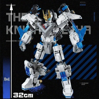 MOC Deformation Wind Blade Mech Robot Bricks Toys