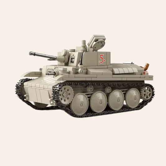 NEW Panzer 38 Tank Building Blocks Set Model Adults MOC WW2 German Military