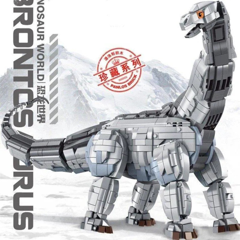 MOC Dinosaur World Brontosaurus Mech Bricks Toys 611006