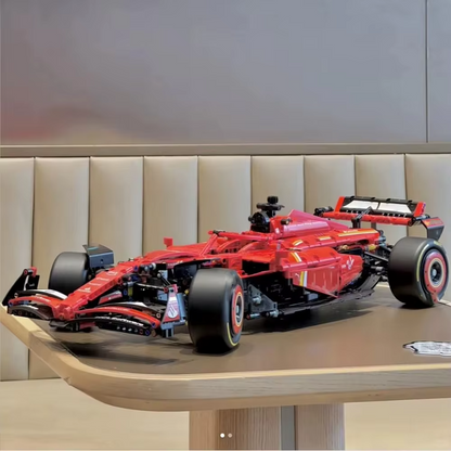 NEW 2024 1361 Pcs Technical F1 1:8 Ferrari SF-24 Building Blocks F1 Race Car