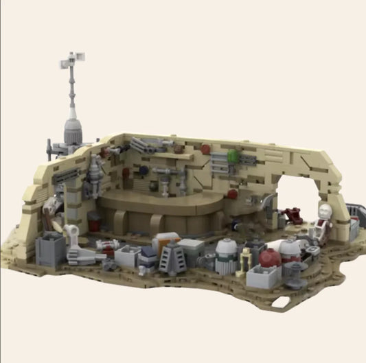 NEW Desert Junk Dealer Workshop Building Blocks Set Model Adults MOC Sci-Fi