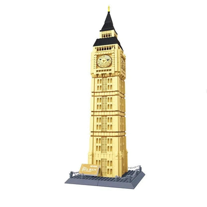 MOC 8014 Architecture London City Big Ben Bricks Toy