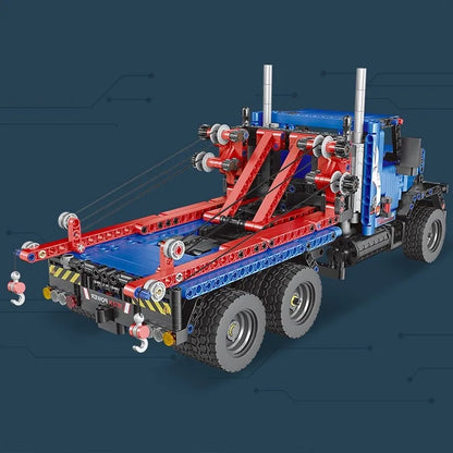 MOC 15020 Tech RC City Rescue Tow Service Truck Bricks Toy