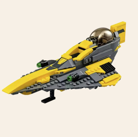 NEW Star Wars Anakin Jedi Starfighter Building Blocks Set 247 pcs 2 FIGS