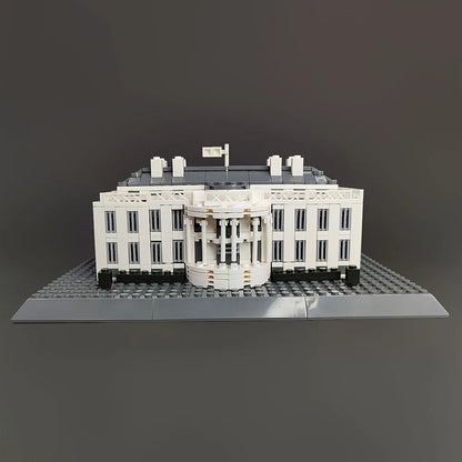 MOC Architecture 7018 White House Bricks Skyline Kids Toys