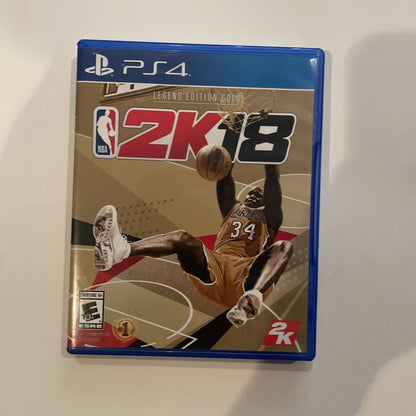 NBA 2K18 Legend Edition Gold ( PS4 PlayStation 4)  - CASE AND BOX ONLY NO GAME