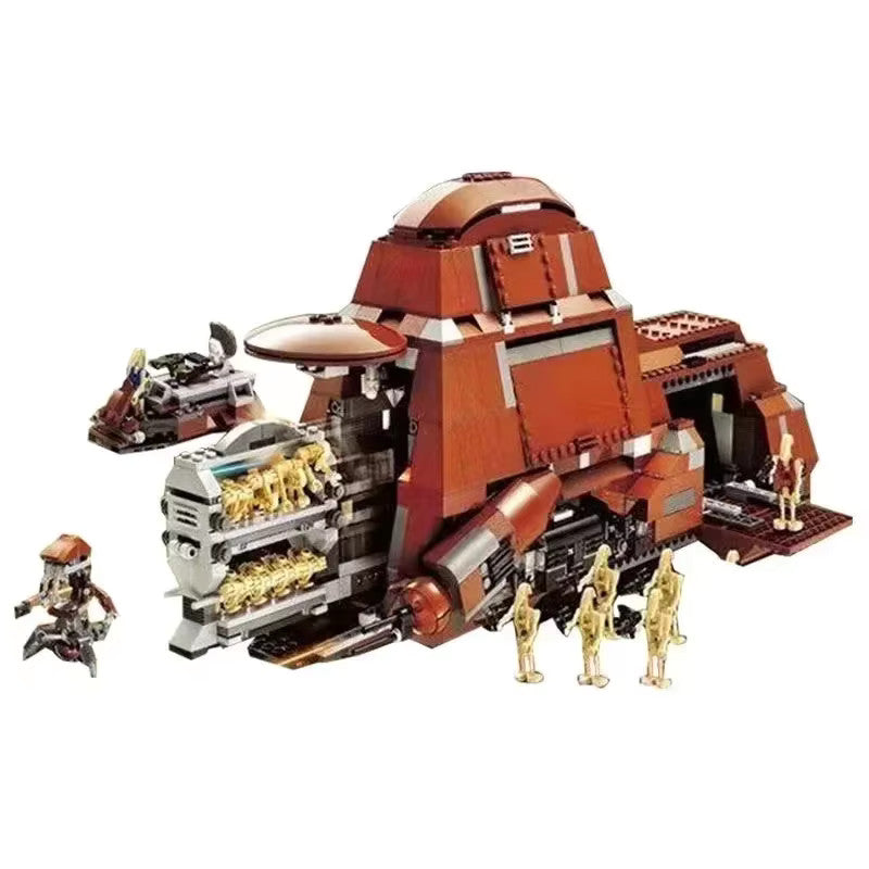 NEW 1338 PCS Droid Troop Carrier Trade Federation MTT Building Block Set